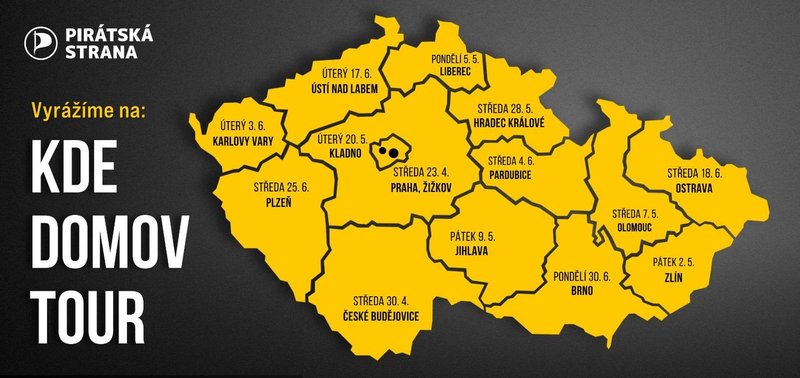 Kde domov tour